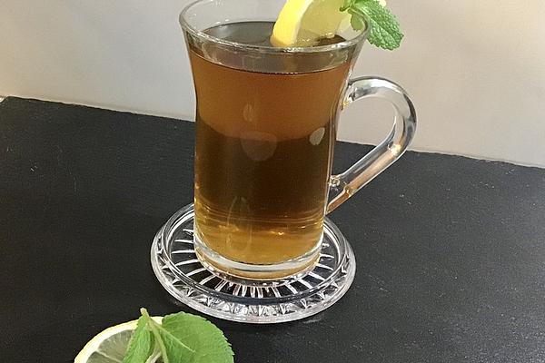 Peppermint and Lemon Iced Tea