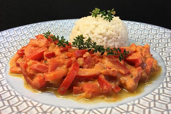 Peppers – Tomatoes – Vegetables with Rice
