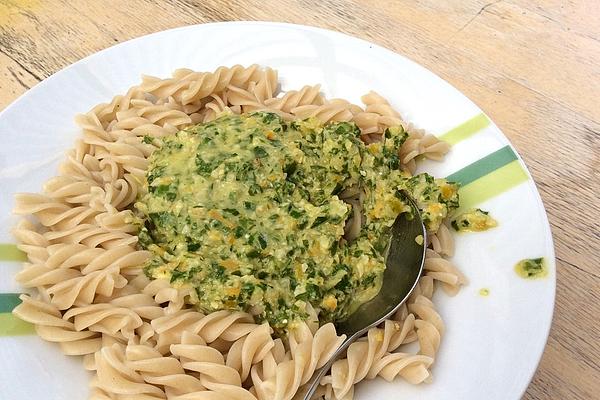 Pesto with Basil, Mint and Orange