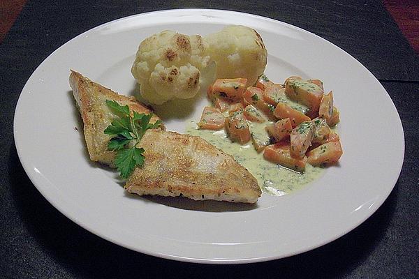 Pikeperch on Root-cream Vegetables
