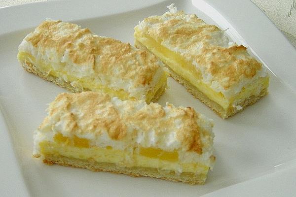 Pineapple Cake with Coconut Meringue