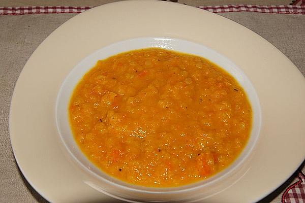 Pineapple Chilli Soup with Red Lentils