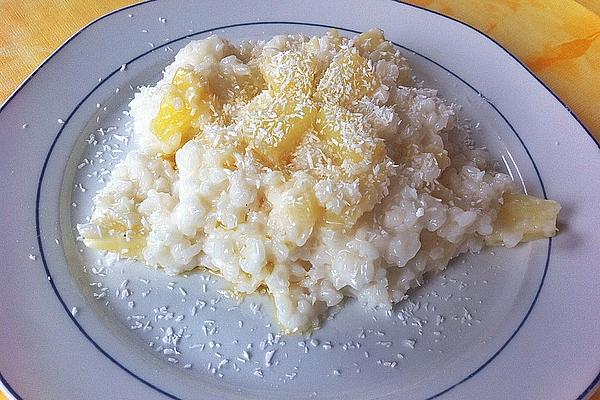 Pineapple Coconut Rice Pudding