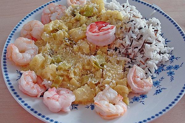 Pineapple – Curry – Scampi