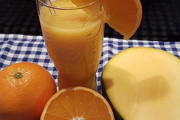 Pineapple-Orange-Mango Smoothie