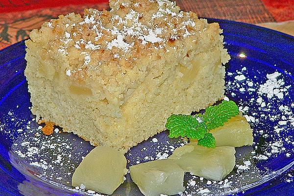 Pineapple – Streusel – Cake