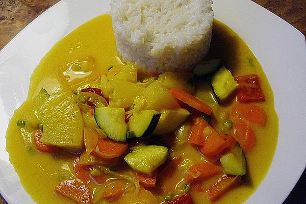 Pineapple – Vegetable Curry in Coconut Milk