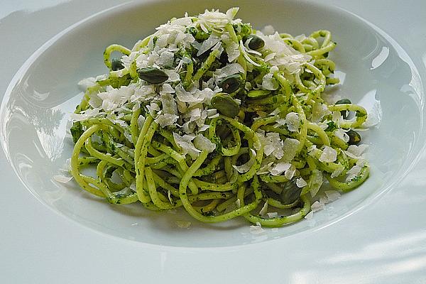 Pistachio Pesto with Parsley and Basil