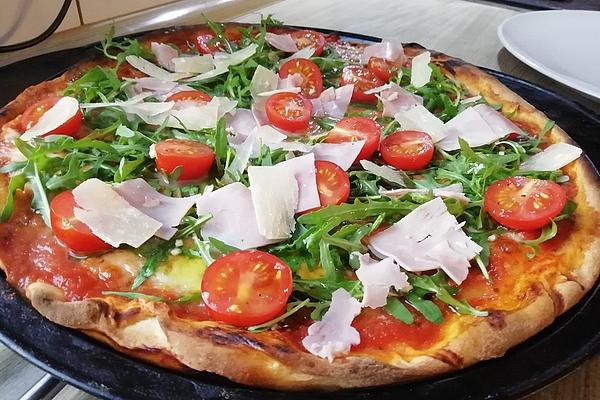 Pizza Rocket with Garlic Oil