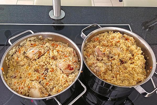 Plov – Russian Rice Pan with Chicken
