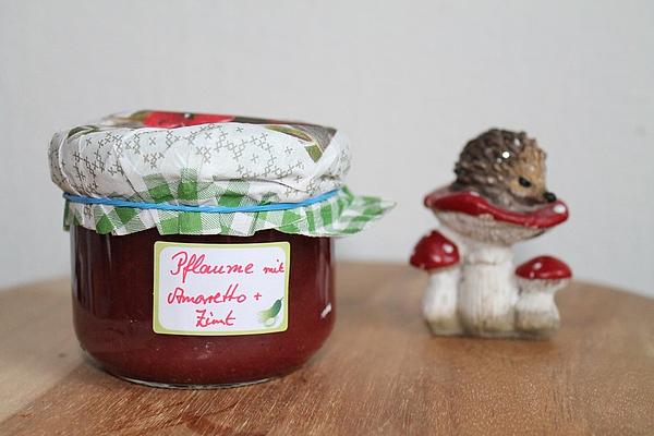 Plum and Amaretto Jam