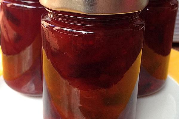 Plum Jam with Gin and Ginger