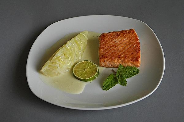 Pointed Cabbage in Lime Sauce