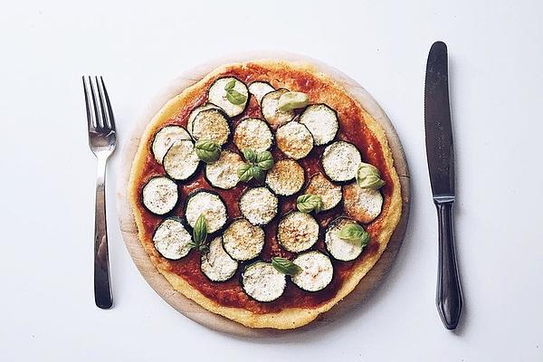 Polenta – Vegetable Slices in Pizza Format