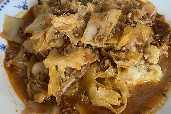 Popped Cabbage Roll