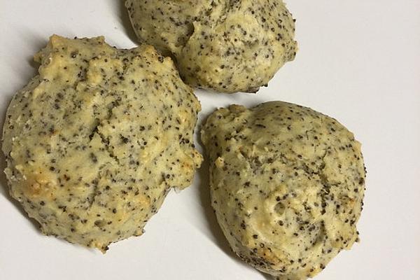 Poppy Seed Cookies with Oil