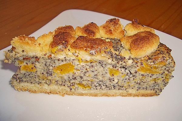Poppy Seed Sprinkles with Pudding and Tangerines