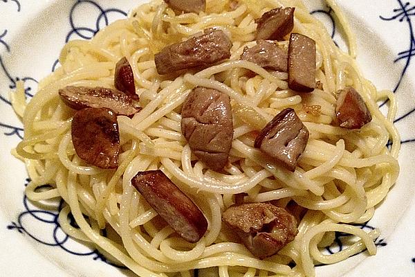 Porcini Mushroom – Garlic – Spaghetti