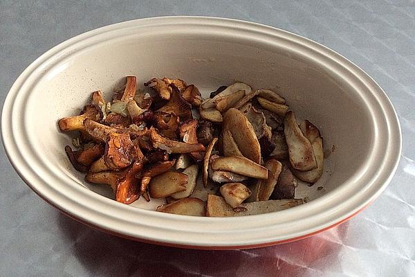 Porcini Mushrooms and Chanterelles