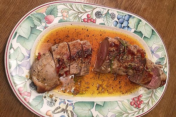 Pork Fillet in Herb and Garlic Coating