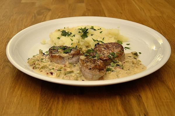 Pork Fillet in Mustard Sauce