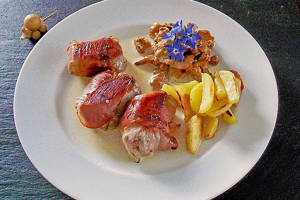Pork Fillet in Parma Ham with Mustard and Rosemary
