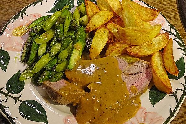 Pork Fillet in Pepper Sauce