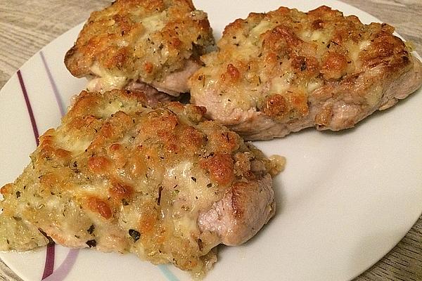 Pork Fillet with Cheese Crust