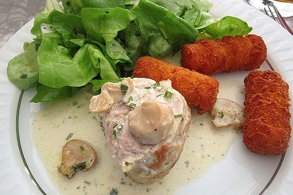 Pork Loin in Herb – Cheese – Sauce