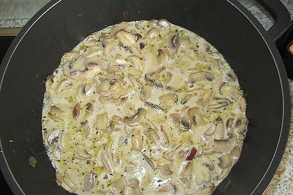Pork Schnitzel with Mushrooms