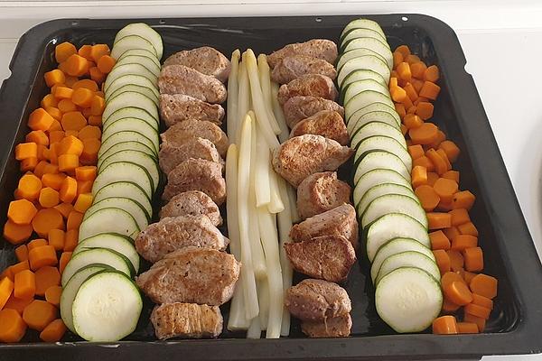 Pork Tenderloin with Vegetables