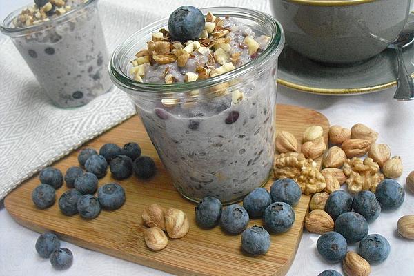 Porridge with Blueberries