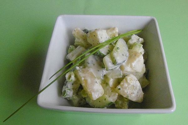 Potato and Cucumber Salad with Sour Cream