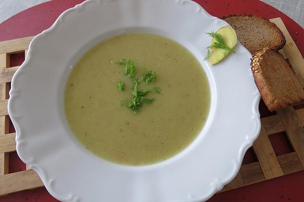 Potato and Fennel Soup with Ginger