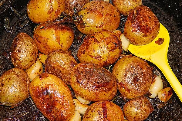 Potato and Garlic Pan
