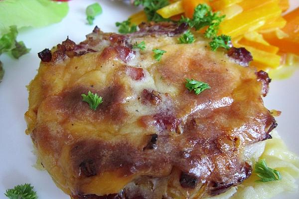 Potato Cakes with Bacon and Cheddar
