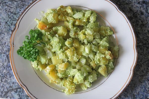 Potato Celery with Wild Garlic