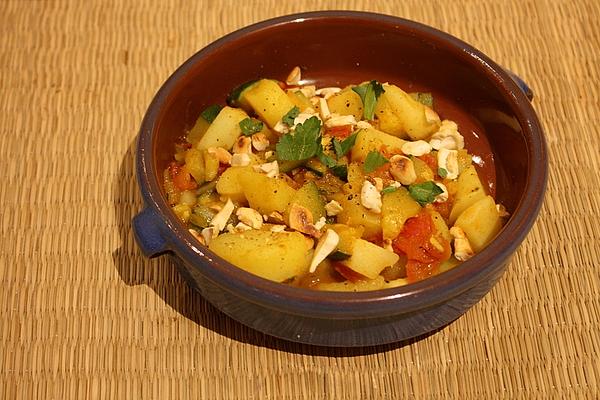 Potato Curry with Cashew Nuts