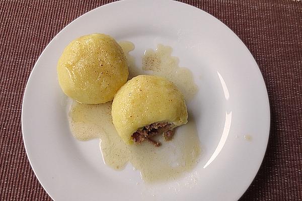 Potato Dumplings with Meat Filling