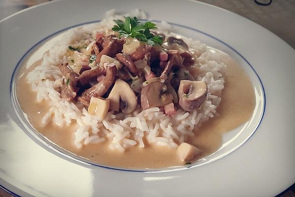 Potato Goulash with Fresh Mushrooms