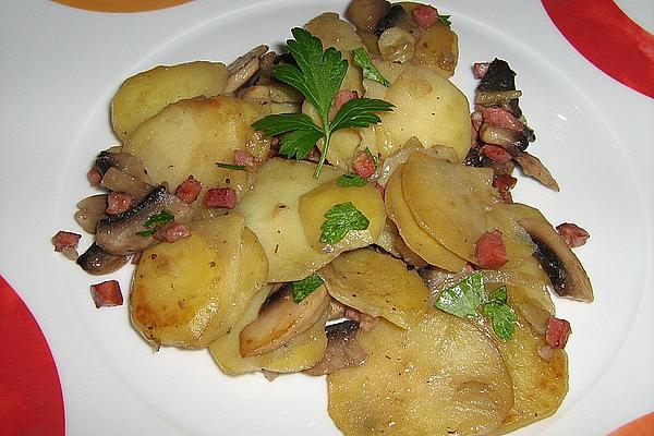 Potato – Mushroom Pan