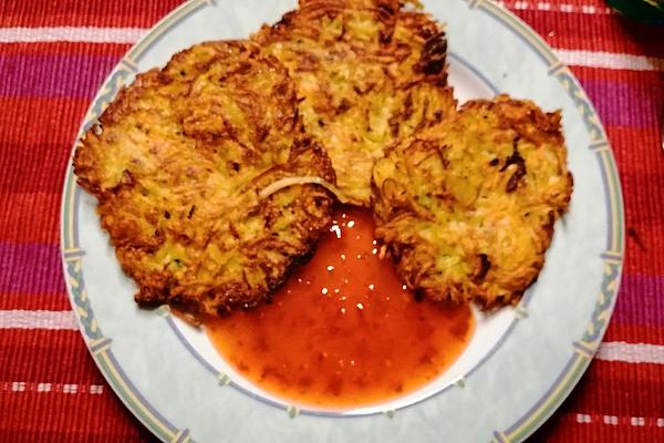 Potato Pancakes with Zucchini and Carrots