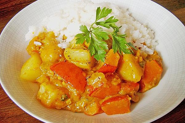 Potato – Pumpkin – Curry