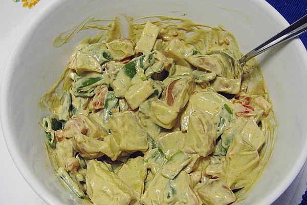 Potato Salad with Curry Cream