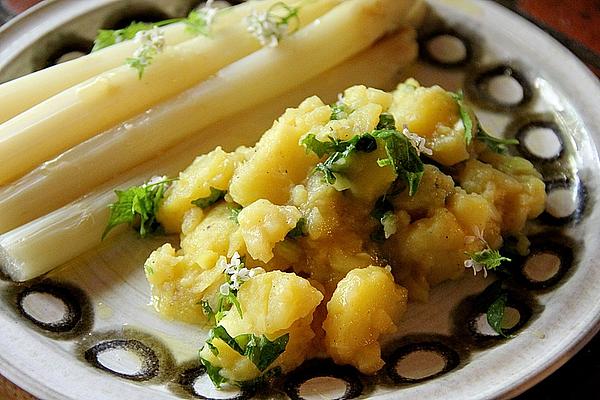 Potato Salad with Garlic Mustard