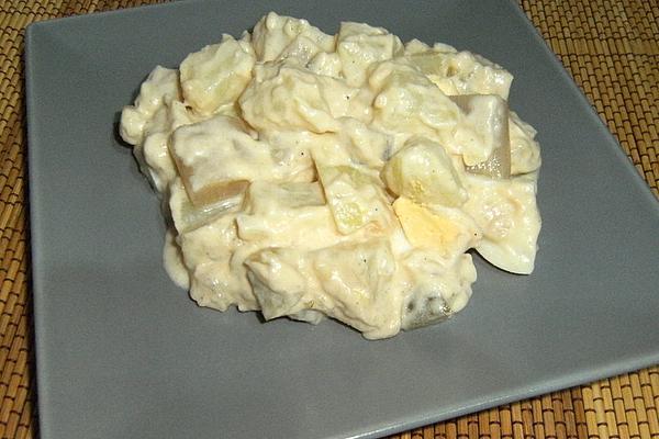 Potato Salad with Pineapple and Asparagus