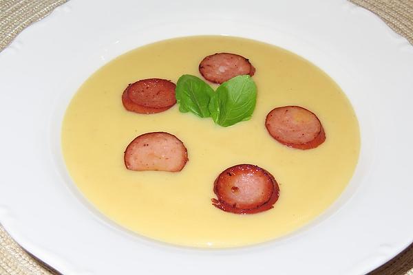 Potato Soup with Cabanossi