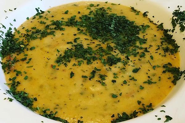 Potato Soup with Cabanossi À La Kindergarten