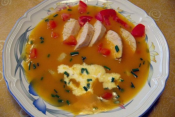 Potato Soup with Chicken Breast