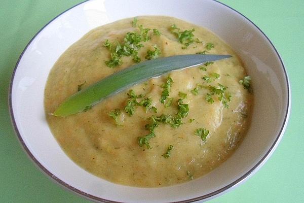 Potato Soup with Coconut Milk